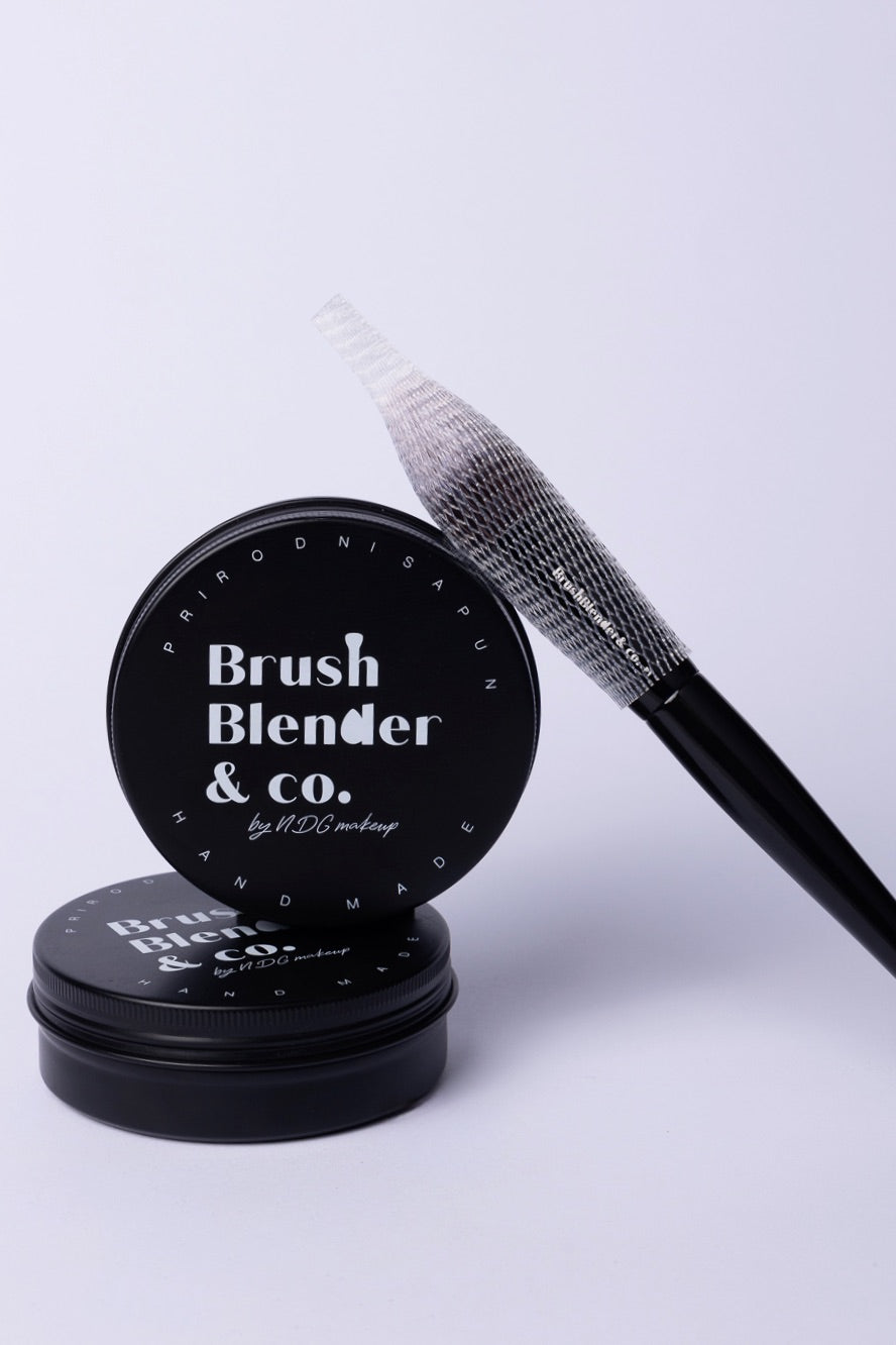 BUNDLE BrushBlender&co. sapun + zaštitne mrežice za četkice