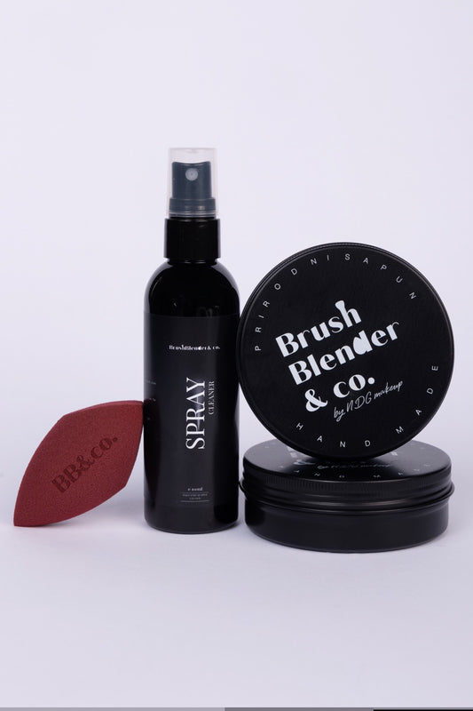 BUNDLE BrushBlender&co. SPRAY CLEANER + SAPUN + BLENDER
