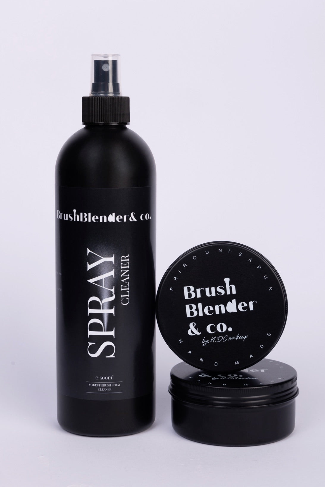 BUNDLE BrushBlender&co. SPRAY CLEANER + SAPUN